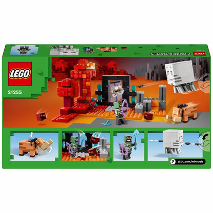 Presentamos Lego Minecraft - La Emboscada del Portal del Nether con el SKU 662125524 recomendado para + 8 años
