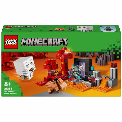 Presentamos Lego Minecraft - La Emboscada del Portal del Nether con el SKU 662125524 recomendado para + 8 años