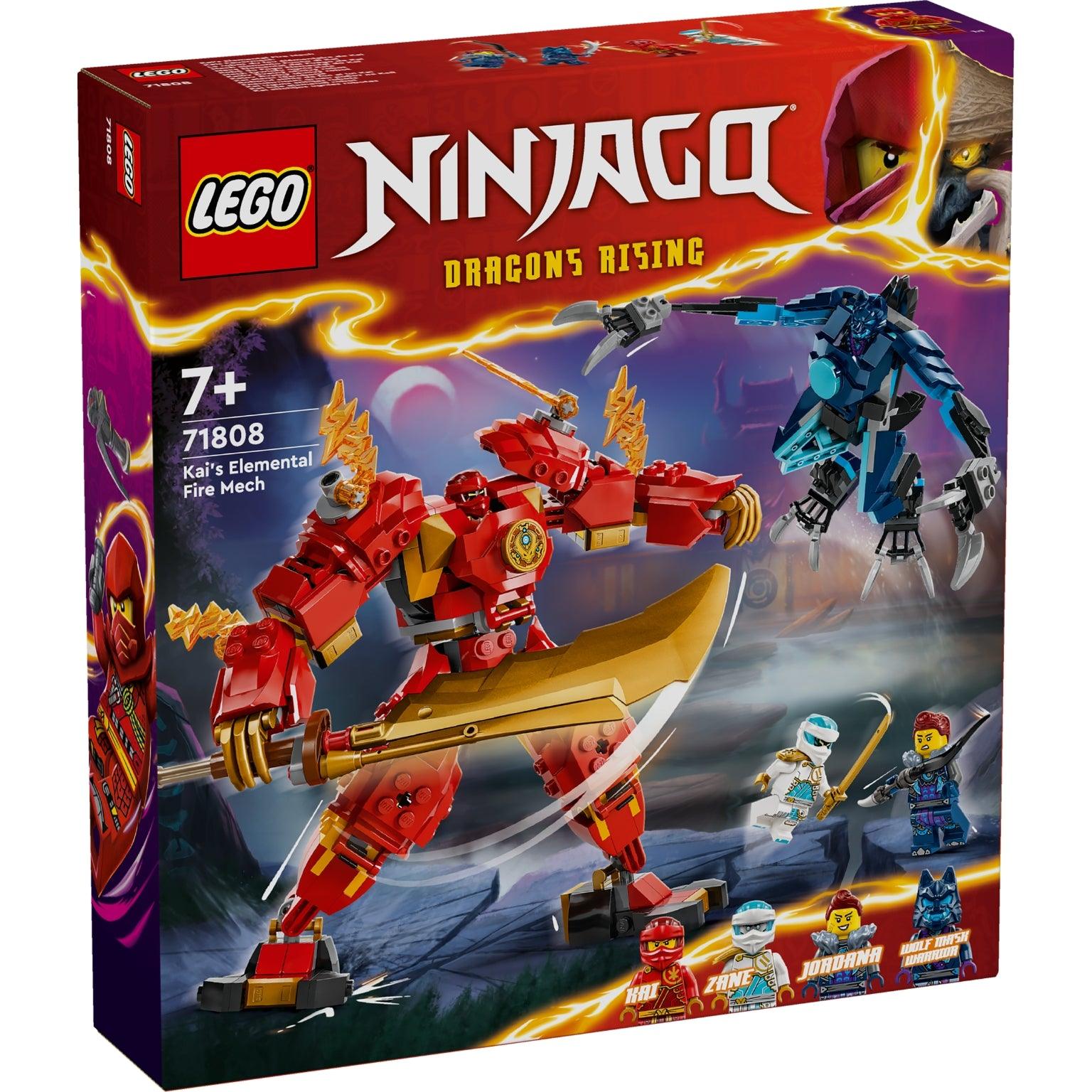 Apresentamos Lego Ninjago Robô do Fogo Elemental do Kai com o SKU 667180824 recomendado para + 7 anos