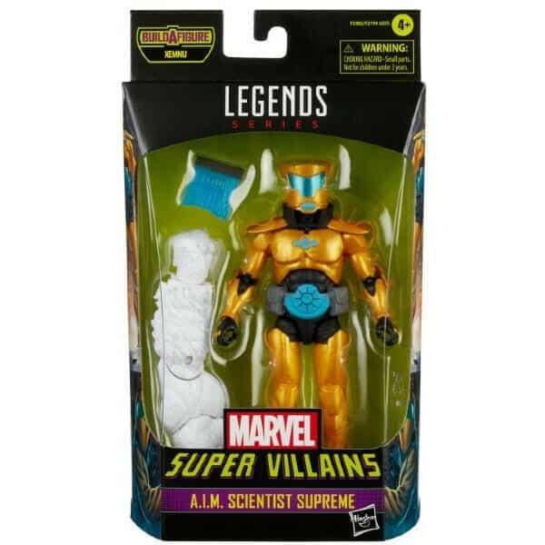 Apresentamos Marvel Legends Super Villains -AIM Scientist Supreme- com o SKU 233470921 recomendado para + 3 anos