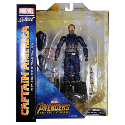 Presentamos Marvel Select Capitán América con el SKU 238216819 recomendado para + 3 años