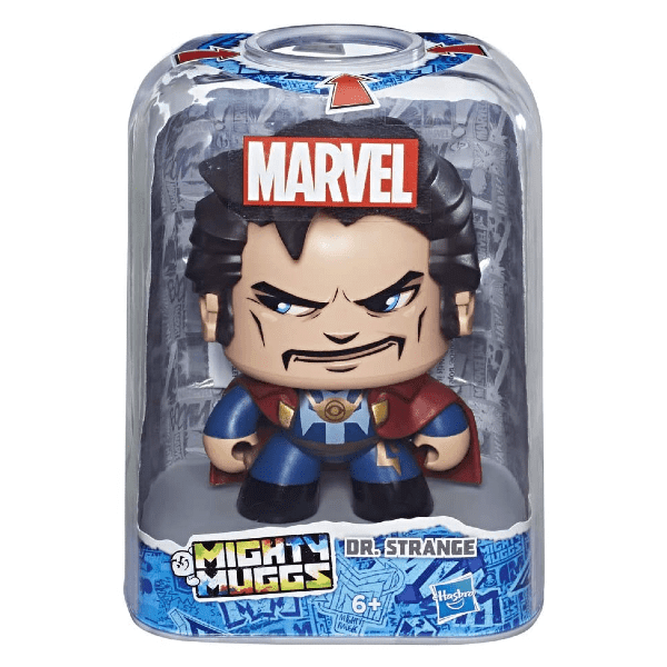 Apresentamos Mighty Muggs Marvel - figura do Doutor Estranho com o SKU 90219818 recomendado para + 3 anos