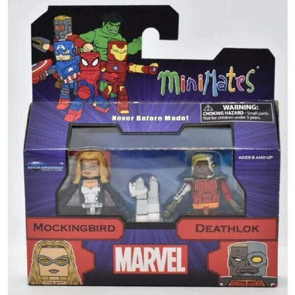 Presentamos Minimates Mockingbird & Deathlok con el SKU 868376721 recomendado para + 3 años