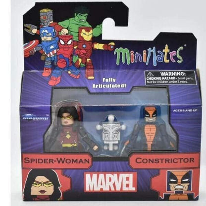 Presentamos Minimates Spider-Woman and Constrictor con el SKU 868376821 recomendado para + 3 años