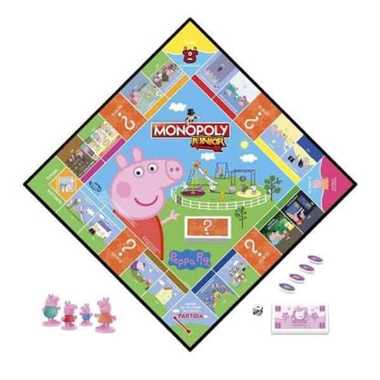 Presentamos Monopoly Junior - Peppa Pig con SKU 5165623 recomendado para + 5 años