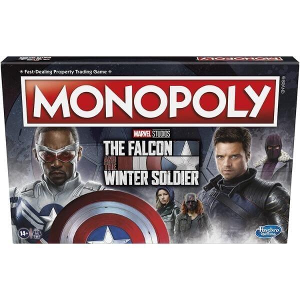 Apresentamos Monopoly - Marvel Studios' The Falcon and The Winter Soldier (EN) com o SKU 86585123 recomendado para + 14 anos