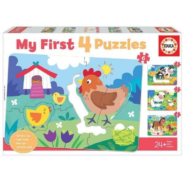 Apresentamos My First Puzzle Mamãs e Bebés com o SKU 858899022 recomendado para + 2 anos