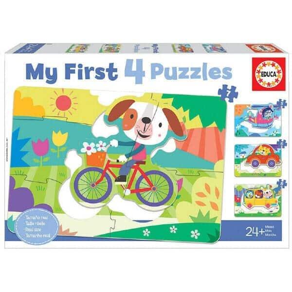 Apresentamos My First Puzzle Veículos com o SKU 858898322 recomendado para + 2 anos