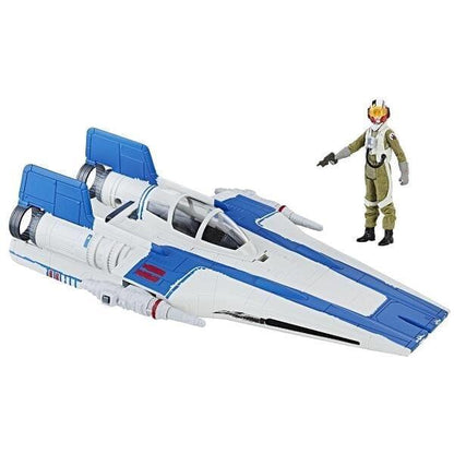 Presentamos Nave espacial Star Wars A-Wing de la Resistencia con el SKU 23124818 recomendado para + 4 años