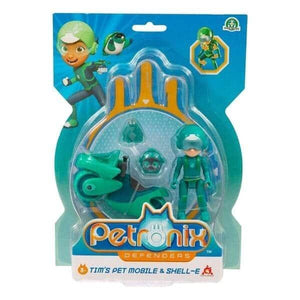 Petronix Defenders - Tim's Pet Mobile & Shell-E - Brincatoys