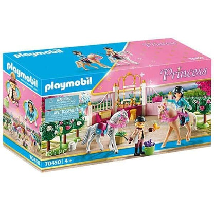 Presentamos Playmobil - Clases de Equitación en el Establo con el SKU 657045022 recomendado para + 4 años
