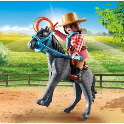 Presentamos Playmobil Caballero del Oeste con el SKU 657060222 recomendado para + 4 años