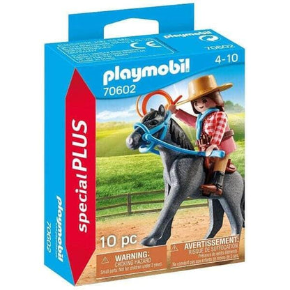 Presentamos Playmobil Caballero del Oeste con el SKU 657060222 recomendado para + 4 años