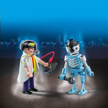 Presentamos Playmobil Científico y Robot con el SKU 65684417 recomendado para + 4 años