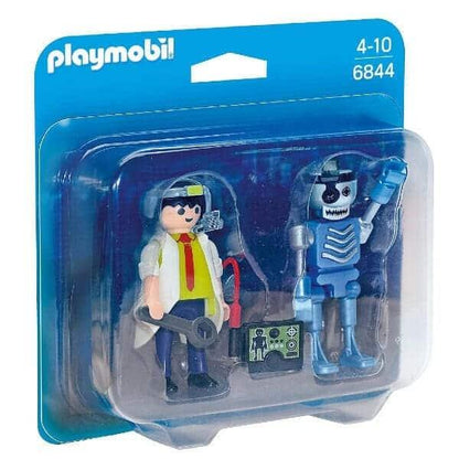 Presentamos Playmobil Científico y Robot con el SKU 65684417 recomendado para + 4 años