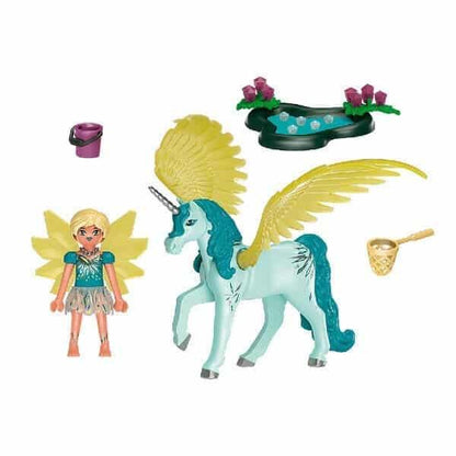 Presentamos Playmobil Crystal Fairy con Unicornio con el SKU 657080922 recomendado para + 7 años