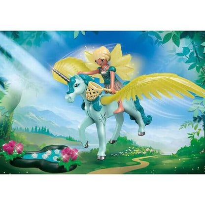 Presentamos Playmobil Crystal Fairy con Unicornio con el SKU 657080922 recomendado para + 7 años
