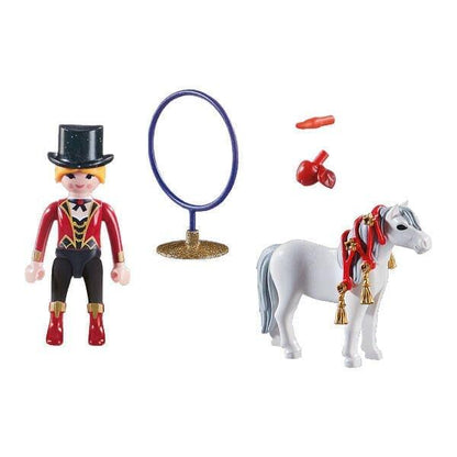 Presentamos Playmobil Domadora de caballos con el SKU 657087422 recomendado para + 4 años
