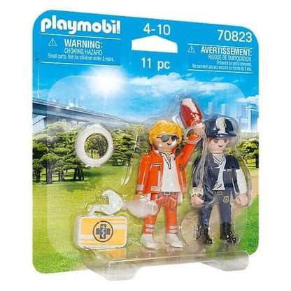 Presentamos Playmobil Duo Pack Doctor y Policía con el SKU 657082322 recomendado para + 4 años