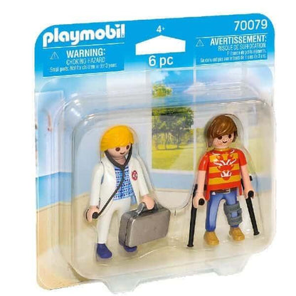 Presentamos Playmobil Duo Pack Médica y Paciente con el SKU 657007921 recomendado para + 4 años