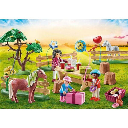 Presentamos Playmobil Fiesta de Cumpleaños en la Granja de Ponis con el SKU 657099722 recomendado para + 4 años