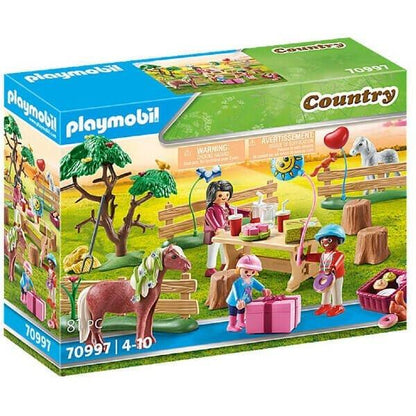 Presentamos Playmobil Fiesta de Cumpleaños en la Granja de Ponis con el SKU 657099722 recomendado para + 4 años