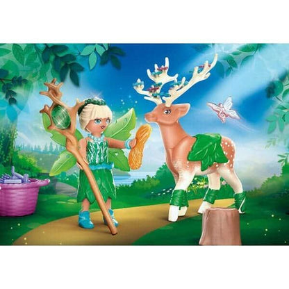 Presentamos Playmobil Forest Fairy con animal del alma con el SKU 657080622 recomendado para + 4 años