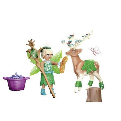 Presentamos Playmobil Forest Fairy con animal del alma con el SKU 657080622 recomendado para + 4 años