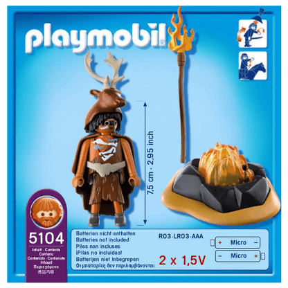 Presentamos Playmobil Guardián del Fuego con led con el SKU 15510412 recomendado para + 4 años