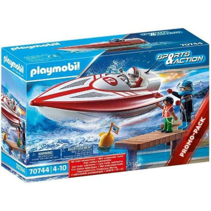 Presentamos Playmobil Lancha con motor subacuático con el SKU 657074422 recomendado para + 4 años