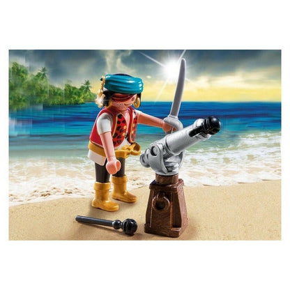 Presentamos Playmobil Pirata con Cañón con el SKU 65537817 recomendado para + 4 años