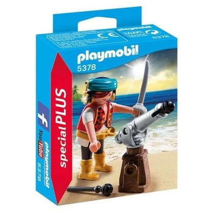 Presentamos Playmobil Pirata con Cañón con el SKU 65537817 recomendado para + 4 años
