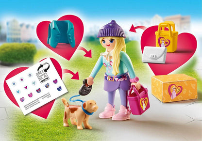 Presentamos Playmobil Chica Fashion con perro con el SKU 657059521 recomendado para + 5 años