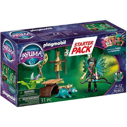 Presentamos Playmobil Starter Pack Caballero Hada con mapache con el SKU 657090522 recomendado para + 7 años