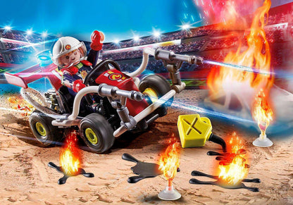 Presentamos Playmobil Stuntshow Kart Bombero con el SKU 657055421 recomendado para + 4 años