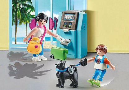 Presentamos Playmobil Turistas con Cajero Automático con el SKU 657043921 recomendado para + 4 años