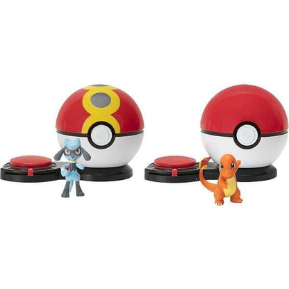 Presentamos Pokémon Ataque Sorpresa Charmander vs Riolu con el SKU 23250522 recomendado para + 4 años