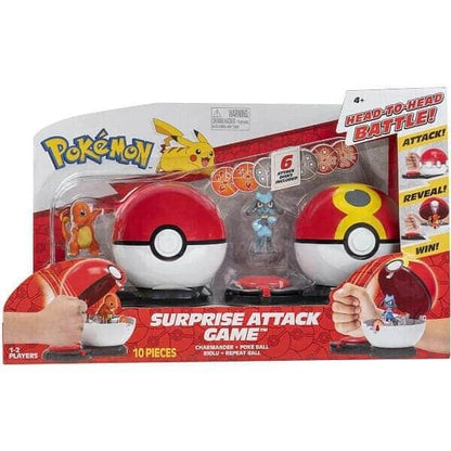 Presentamos Pokémon Ataque Sorpresa Charmander vs Riolu con el SKU 23250522 recomendado para + 4 años