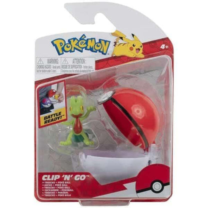 Presentamos Pokémon Clip 'N' Go Treecko & Poké Ball con el SKU 233820522 recomendado para + 4 años