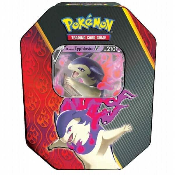 Pokemon Divergent Power Tin Hisuian Typhlosion - Brincatoys