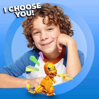 Presentamos Pokémon Mega Construx Charmander con el SKU 863459821 recomendado para + 7 años