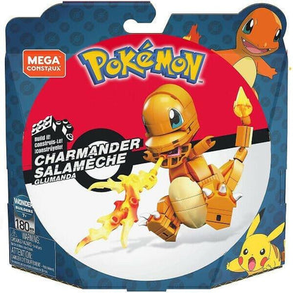 Presentamos Pokémon Mega Construx Charmander con el SKU 863459821 recomendado para + 7 años
