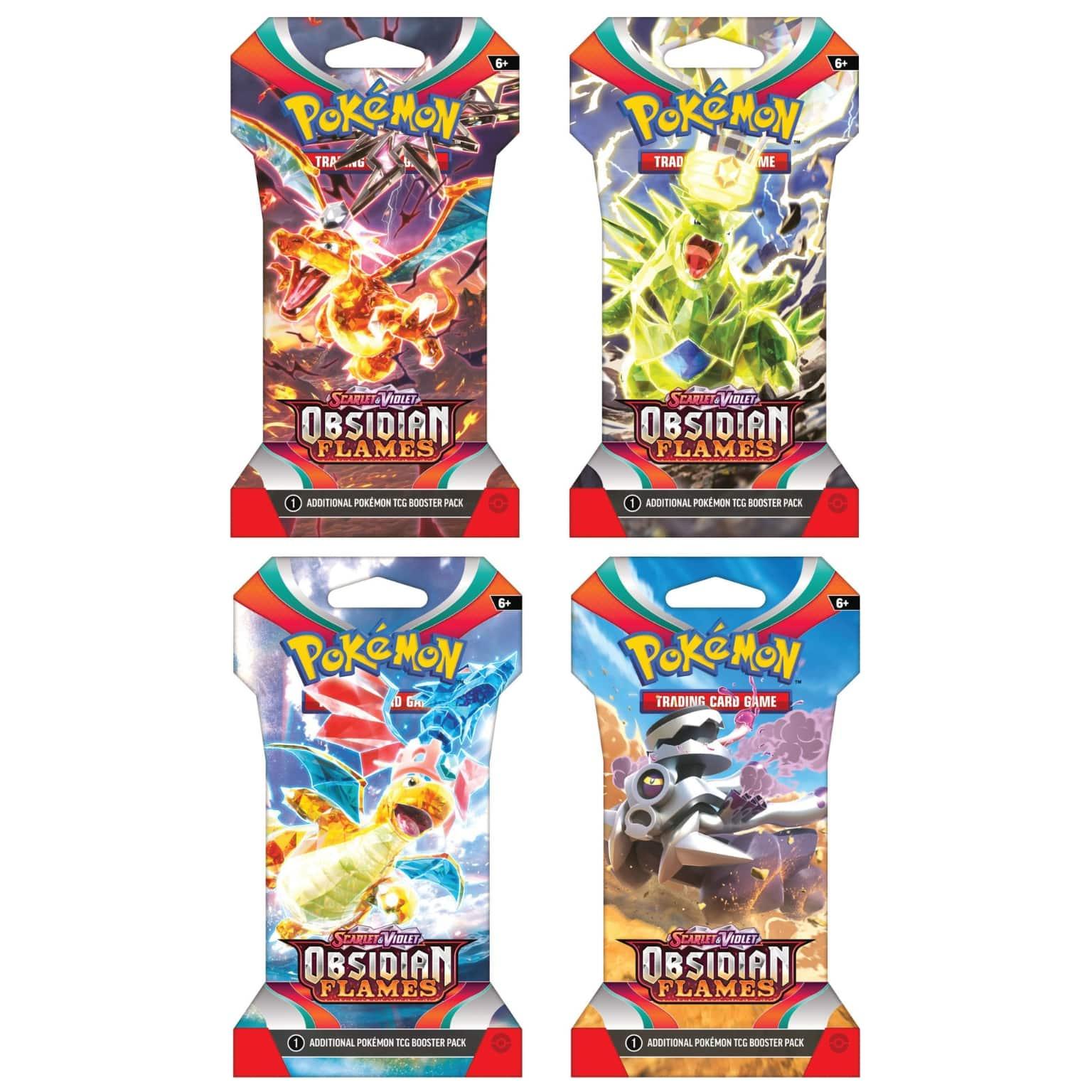 Pokémon Scarlet & Violet - Obsidian Flames Booster - Brincatoys