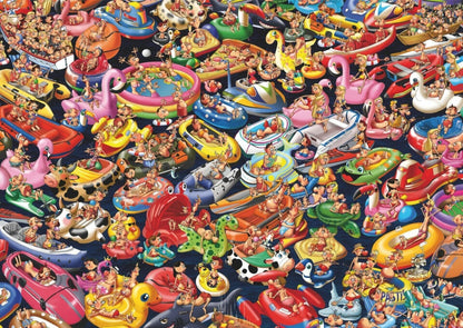 Presentamos Puzzle 1000 pzs Floating around con el SKU 865194921 recomendado para + 12 años