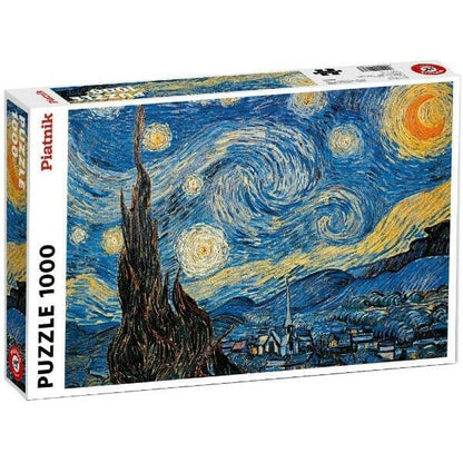 Presentamos Puzzle 1000 pzs -Noche Estrellada- con el SKU 864036321 recomendado para + 12 años