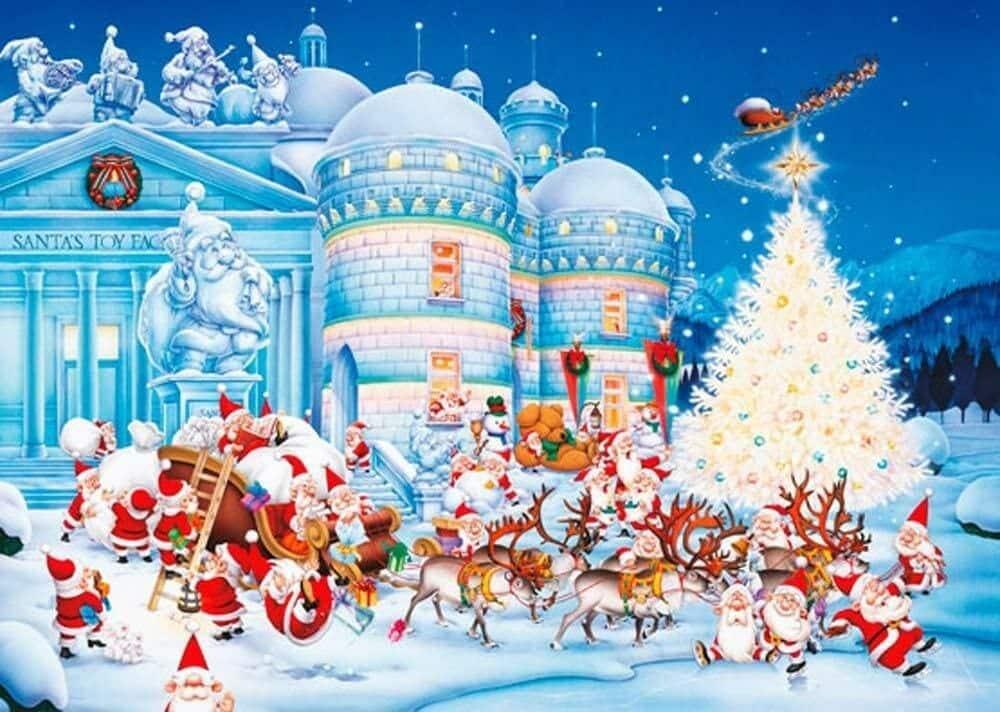 Apresentamos Puzzle 1000 pcs Toy Factory com o SKU 866224221 recomendado para + 12 anos