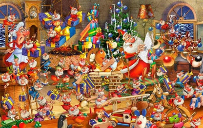 Presentamos Puzzle 1000 piezas Caos en Navidad con el SKU 863794321 recomendado para + 12 años