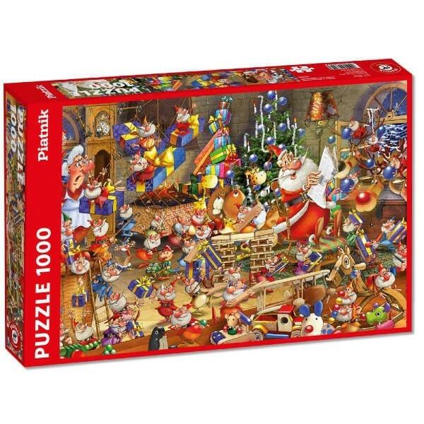 Apresentamos Puzzle 1000 peças Caos no Natal com o SKU 863794321 recomendado para + 12 anos