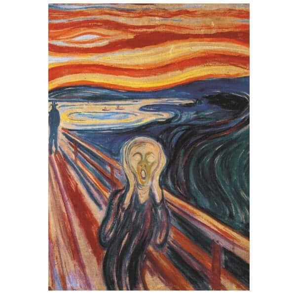 Puzzle 1000 peças The Scream - Brincatoys