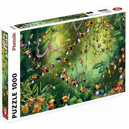 Presentamos Puzzle 1000 piezas Tucanes en la Selva con el SKU 86549121 recomendado para + 12 años